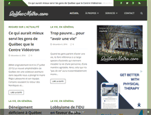 Tablet Screenshot of blogue.quebecmetro.com